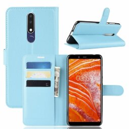 Чехол для Samsung Galaxy A6s (голубой)