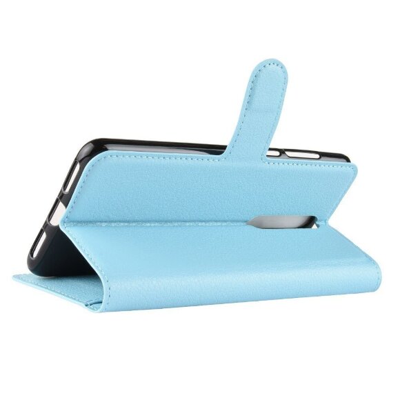 Чехол для Samsung Galaxy A6s (голубой) Чехол для Samsung Galaxy A6s (голубой)