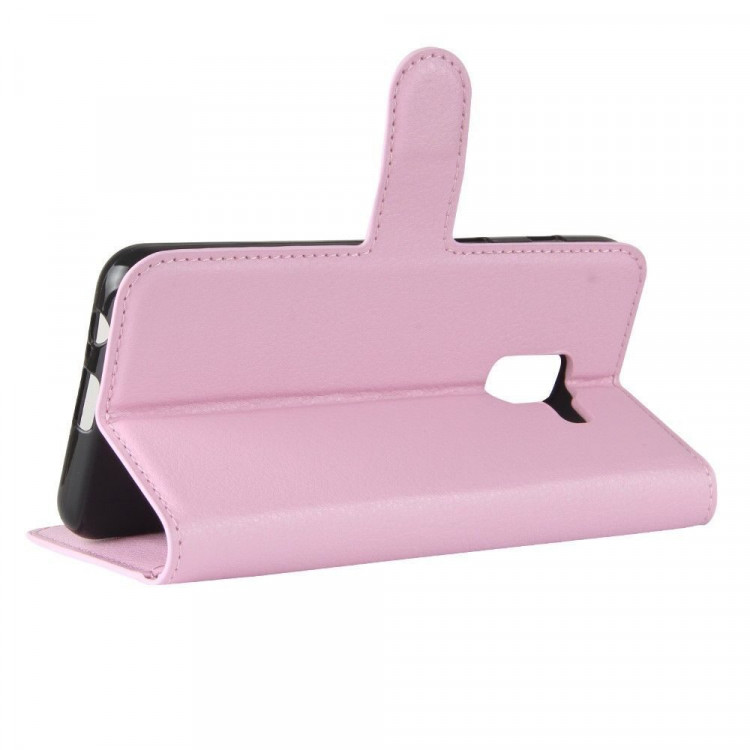 Чехол с визитницей для Samsung Galaxy A8 Plus (2018) (розовый)