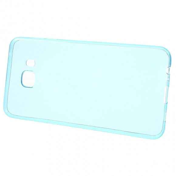 Тонкий чехол-накладка для Samsung Galaxy C5 (голубой)