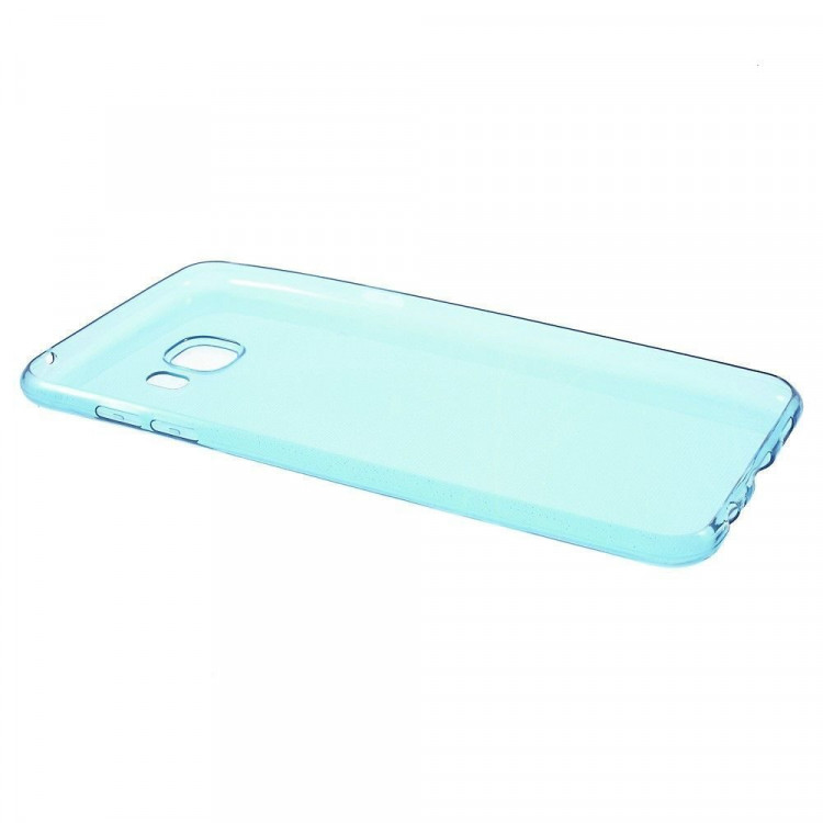 Тонкий чехол-накладка для Samsung Galaxy C5 (голубой)