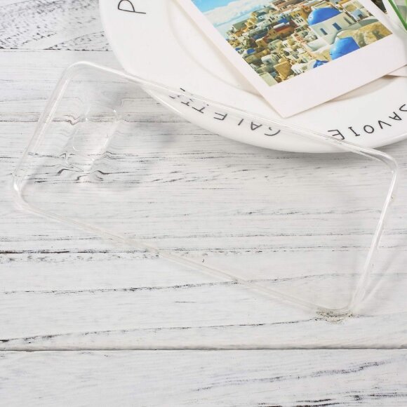 Силиконовый TPU чехол для Samsung Galaxy S8+ (прозрачный)