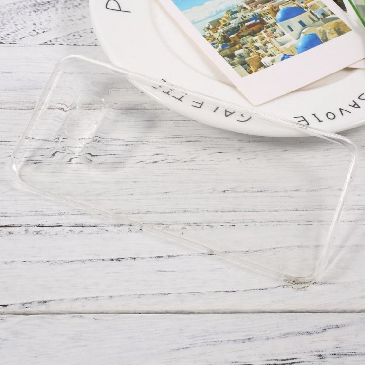 Силиконовый TPU чехол для Samsung Galaxy S8+ (прозрачный)