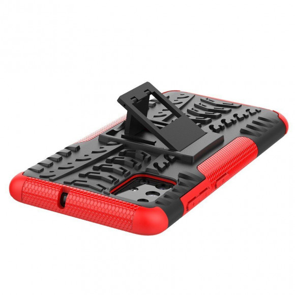 Чехол Hybrid Armor для Samsung Galaxy A51 (черный + красный) Чехол Hybrid Armor для Samsung Galaxy A51 (черный + красный)