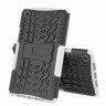 Чехол Hybrid Armor для Huawei MediaPad M5 8.4 (черный + белый)