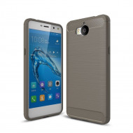 Чехол-накладка Carbon Fibre для Huawei Y5 2017 / Y6 2017 (серый) Чехол-накладка Carbon Fibre для Huawei Y5 2017 / Y6 2017 (серый)