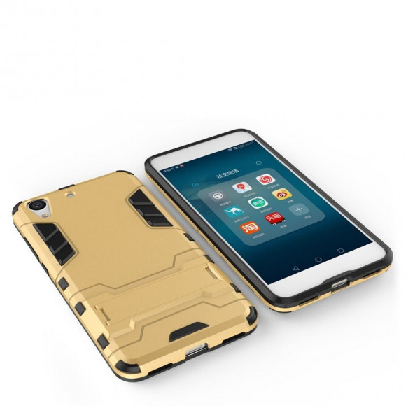 Чехол Duty Armor для Huawei Y6 II (золотой) Чехол Duty Armor для Huawei Y6 II (золотой)