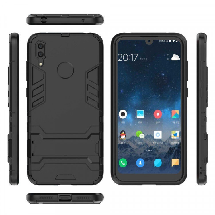 Чехол Duty Armor для Huawei Y7 (2019) / Y7 Prime (2019) (черный)