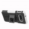 Чехол Hybrid Armor для Samsung Galaxy S10e (черный + белый)