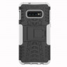 Чехол Hybrid Armor для Samsung Galaxy S10e (черный + белый)