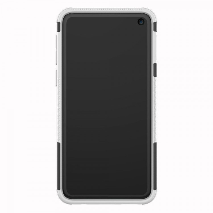 Чехол Hybrid Armor для Samsung Galaxy S10e (черный + белый)