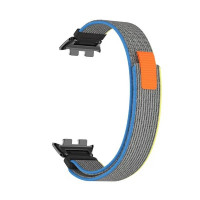 Ремешок с нейлоновой петлей для Honor Band 9 (серый)