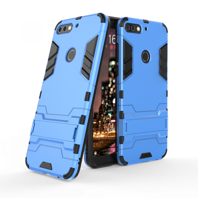 Чехол Duty Armor для Huawei Honor 7C Pro / Enjoy 8 (голубой)