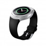 Силиконовый ремешок для Samsung Gear S2 (черный)