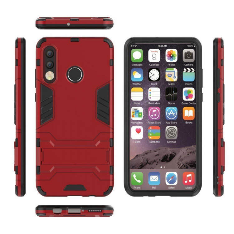 Чехол Duty Armor для Huawei P30 Lite / Huawei nova 4e / Honor 20S (MAR-LX1H) (красный)