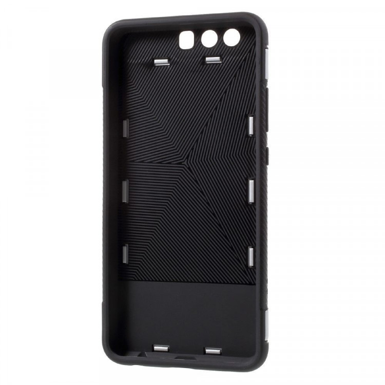 Чехол Hybrid Kickstand для Huawei P10 Plus (серый)