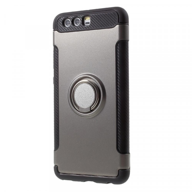 Чехол Hybrid Kickstand для Huawei P10 Plus (серый)