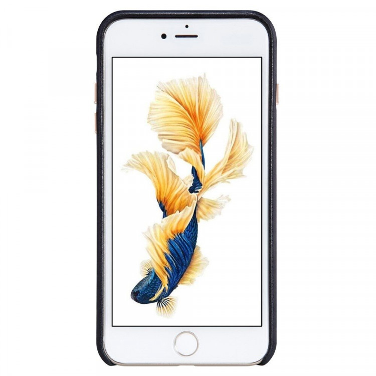 Кожаный чехол - накладка NILLKIN Englon для iPhone 7 Plus (черный)