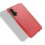 Кожаная накладка-чехол для Huawei Nova 5 / Nova 5 Pro (красный)