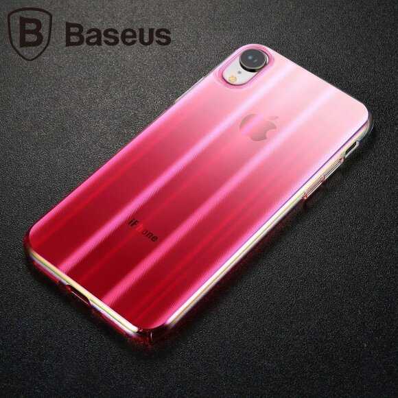 Чехол Baseus Aurora Series для iPhone XR (красный)