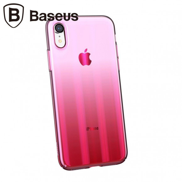 Чехол Baseus Aurora Series для iPhone XR (красный) Чехол Baseus Aurora Series для iPhone XR (красный)
