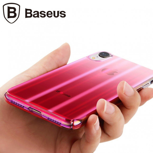 Чехол Baseus Aurora Series для iPhone XR (красный) Чехол Baseus Aurora Series для iPhone XR (красный)