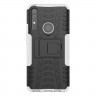 Чехол Hybrid Armor для Huawei P Smart Z / Honor 9X (STK-LX1) (черный + белый)