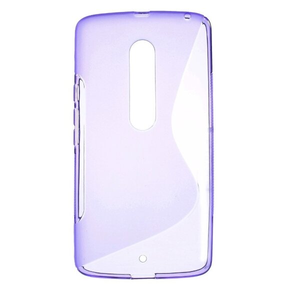 Нескользящий чехол для Motorola Moto X Style (фиолетовый)