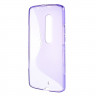Нескользящий чехол для Motorola Moto X Style (фиолетовый)