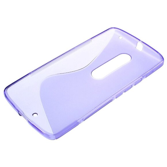 Нескользящий чехол для Motorola Moto X Style (фиолетовый)