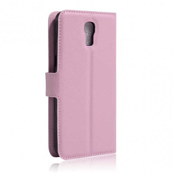 Чехол с визитницей для LG X Screen (розовый) Чехол с визитницей для LG X Screen (розовый)