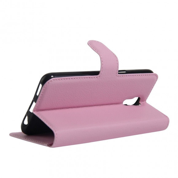 Чехол с визитницей для LG X Screen (розовый) Чехол с визитницей для LG X Screen (розовый)