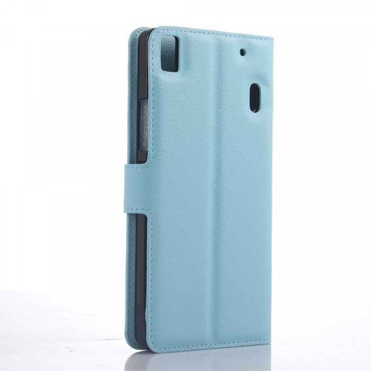 Чехол с визитницей для Lenovo A7000 / K3 Note (голубой)