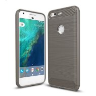 Чехол-накладка Carbon Fibre для Google Pixel (серый) Чехол-накладка Carbon Fibre для Google Pixel (серый)