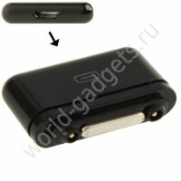 Магнитный Micro USB переходник для Sony Xperia Z1 / L39h, Xperia Z Ultra / XL39h
