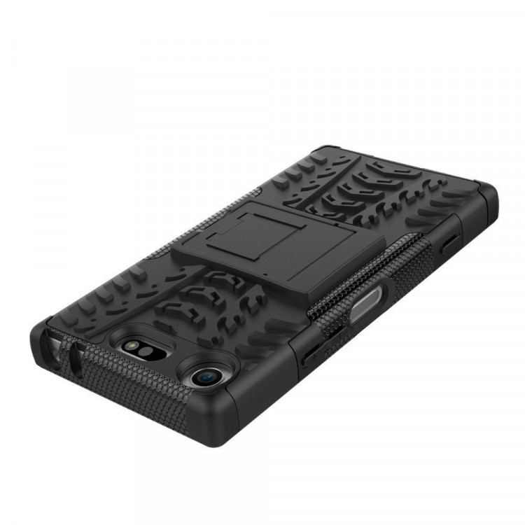 Чехол Hybrid Armor для Sony Xperia XZ1 Compact (черный)
