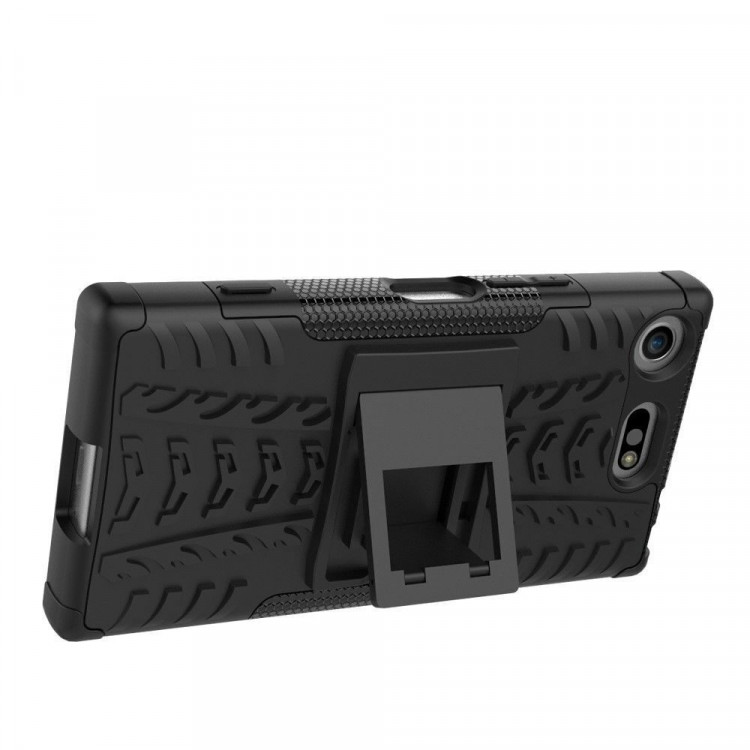 Чехол Hybrid Armor для Sony Xperia XZ1 Compact (черный)