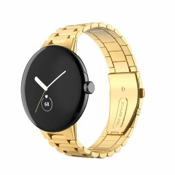 Стальной браслет для Google Pixel Watch (золото)