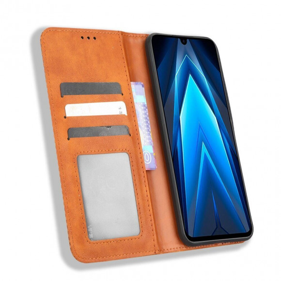 Чехол для TECNO POVA 4 Pro (коричневый)