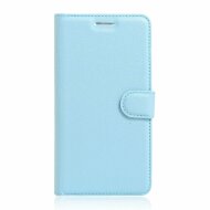 Чехол-книжка с визитницей для ZTE Blade V7 (голубой)