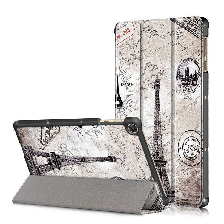 Чехол Smart Case для Huawei MatePad T10 / T10s / C5e / C3 / Honor Pad X8 / X8 Lite / X6 (Vintage Tower)