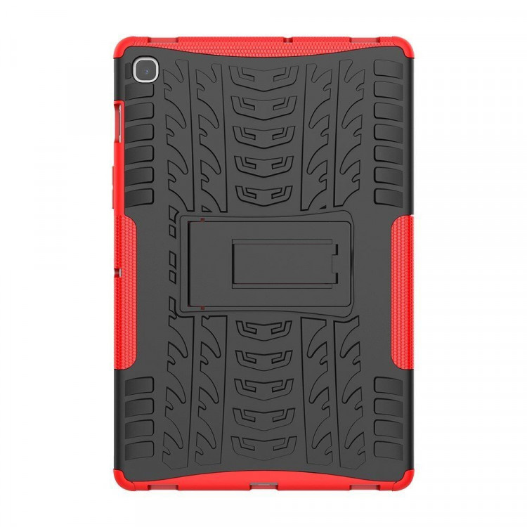 Чехол Hybrid Armor для Samsung Galaxy Tab S5e SM-T720 / SM-T725 (черный + красный)
