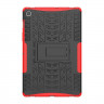 Чехол Hybrid Armor для Samsung Galaxy Tab S5e SM-T720 / SM-T725 (черный + красный)