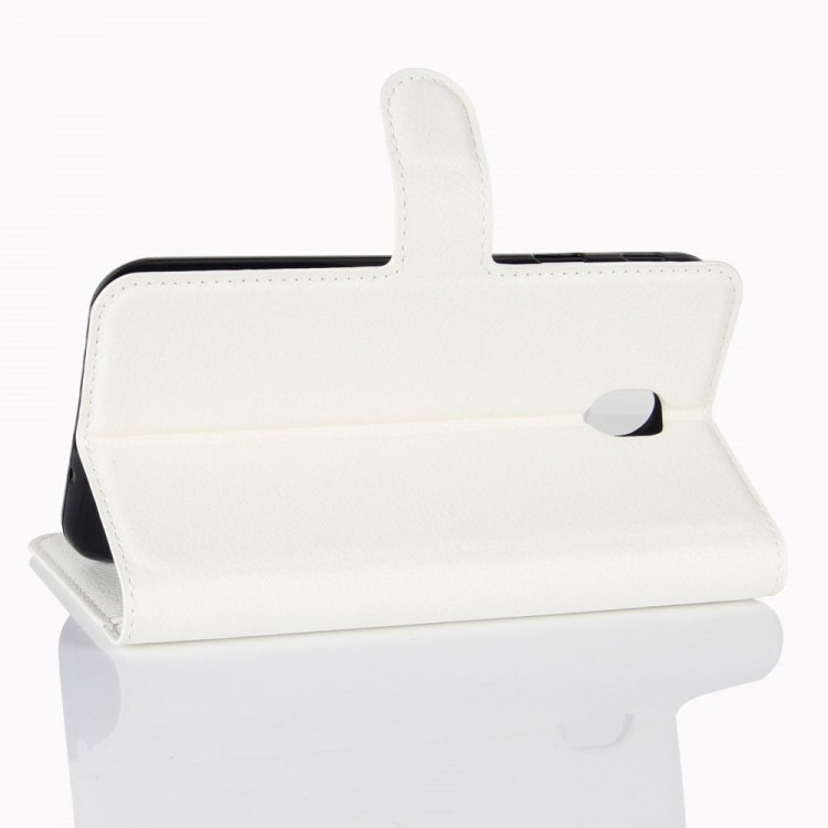 Чехол с визитницей для Samsung Galaxy J7 2017 (белый)