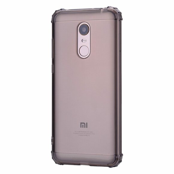 Силиконовый чехол с усиленными бортиками для Xiaomi Redmi 5 (черный) Силиконовый чехол с усиленными бортиками для Xiaomi Redmi 5 (черный)