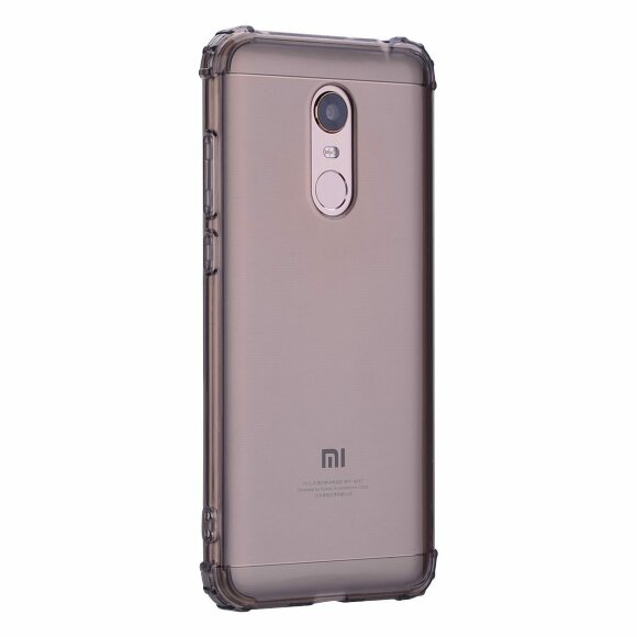 Силиконовый чехол с усиленными бортиками для Xiaomi Redmi 5 (черный) Силиконовый чехол с усиленными бортиками для Xiaomi Redmi 5 (черный)