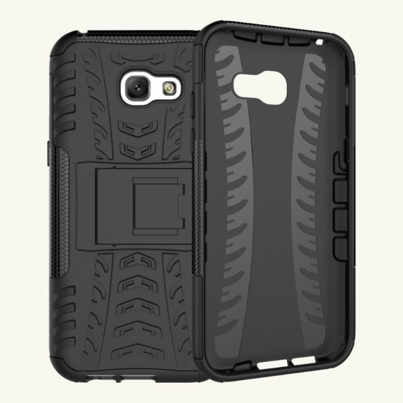 Чехол Hybrid Armor для Samsung Galaxy A5 (2017) SM-A520F (черный) Чехол Hybrid Armor для Samsung Galaxy A5 (2017) SM-A520F (черный)