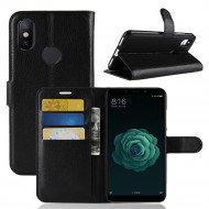 Чехол с визитницей для Xiaomi Mi 6X / Xiaomi Mi A2 (черный) Чехол с визитницей для Xiaomi Mi 6X / Xiaomi Mi A2 (черный)