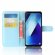 Чехол с визитницей для Samsung Galaxy A8 Plus (2018) (голубой)