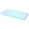 Тонкий чехол-накладка для Samsung Galaxy C5 (синий)